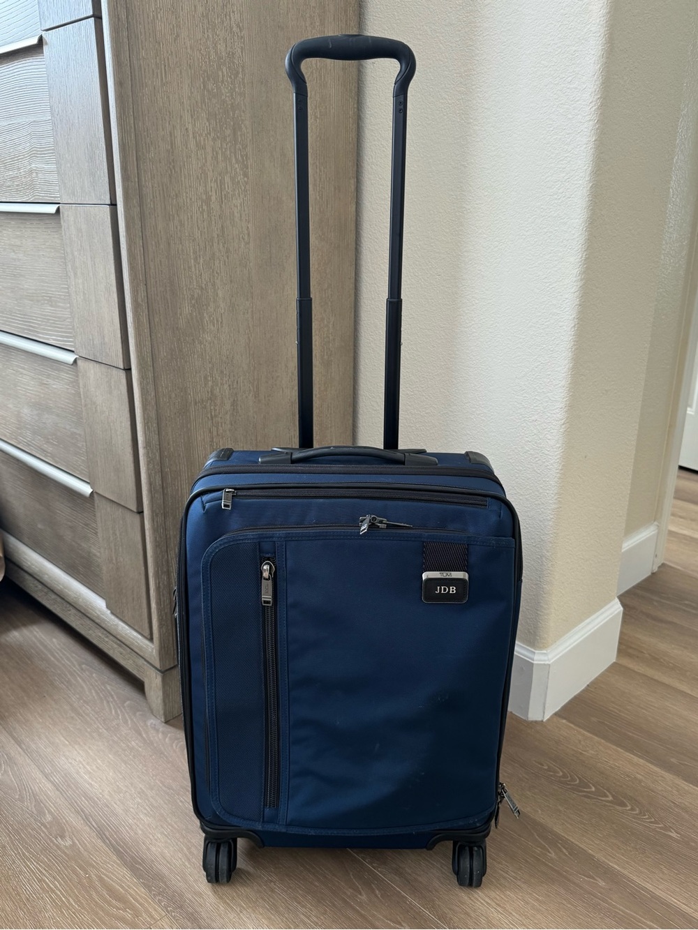 Tumi Navy Carry-On Luggage